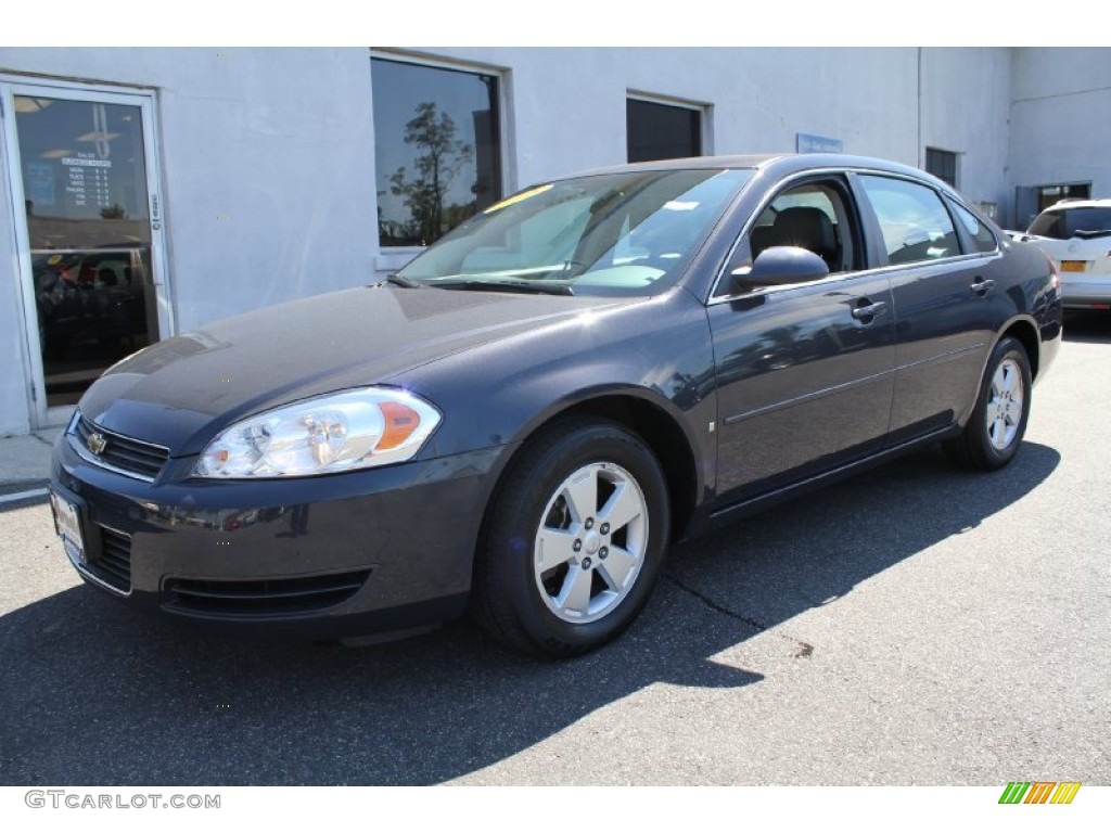 2008 Impala LT - Slate Metallic / Ebony Black photo #1