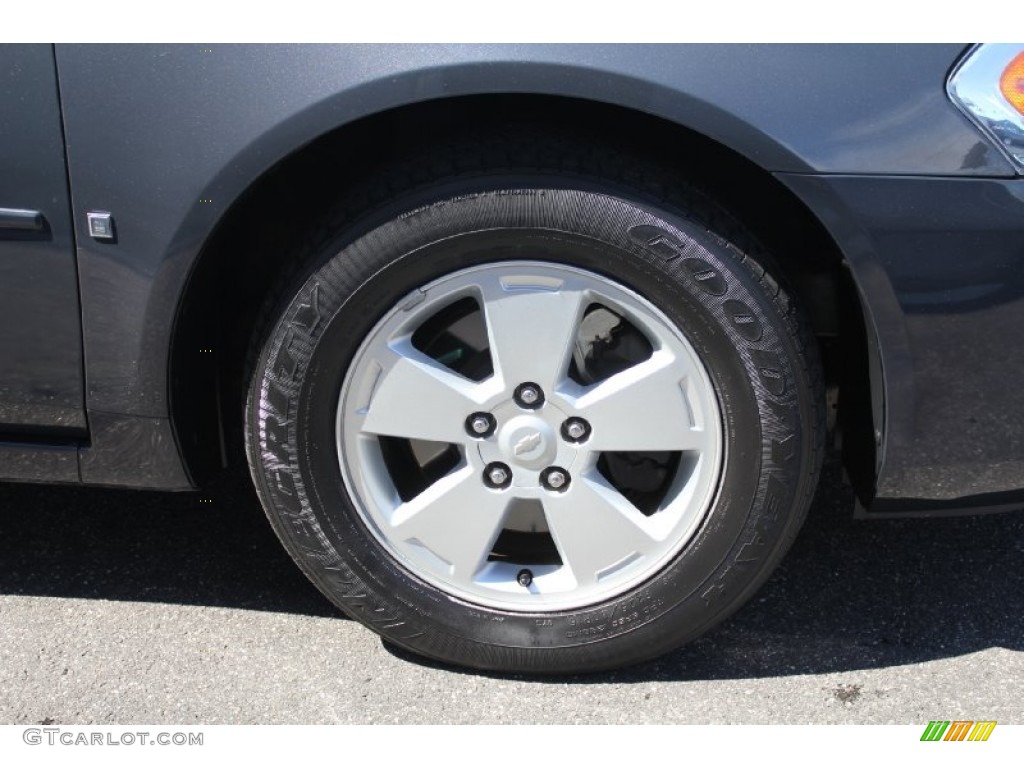 2008 Impala LT - Slate Metallic / Ebony Black photo #8
