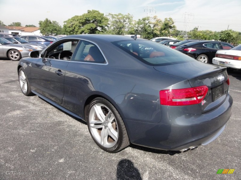 Meteor Grey Pearl Effect 2011 Audi S5 4.2 FSI quattro Coupe Exterior Photo #53603268