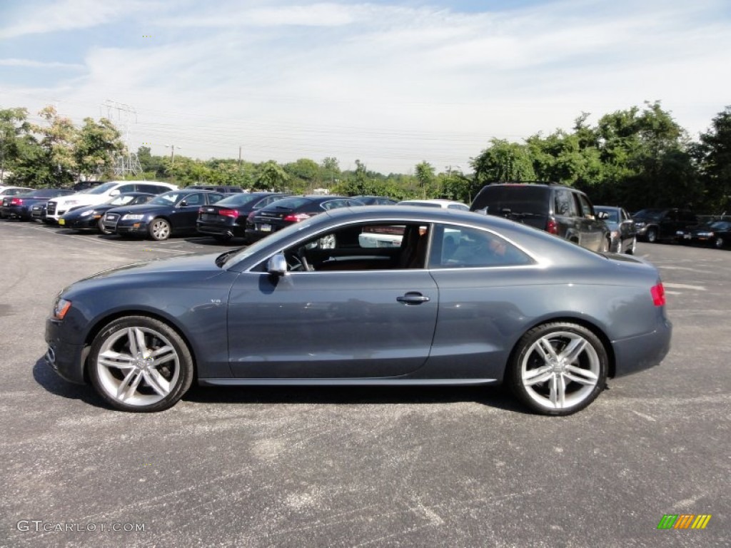 Meteor Grey Pearl Effect 2011 Audi S5 4.2 FSI quattro Coupe Exterior Photo #53603283