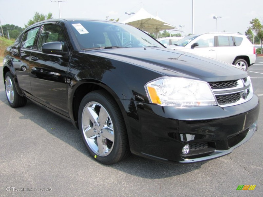 Black 2011 Dodge Avenger Lux Exterior Photo #53603304