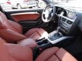 Black/Tuscan Brown Silk Nappa Leather 2011 Audi S5 4.2 FSI quattro Coupe Interior Color