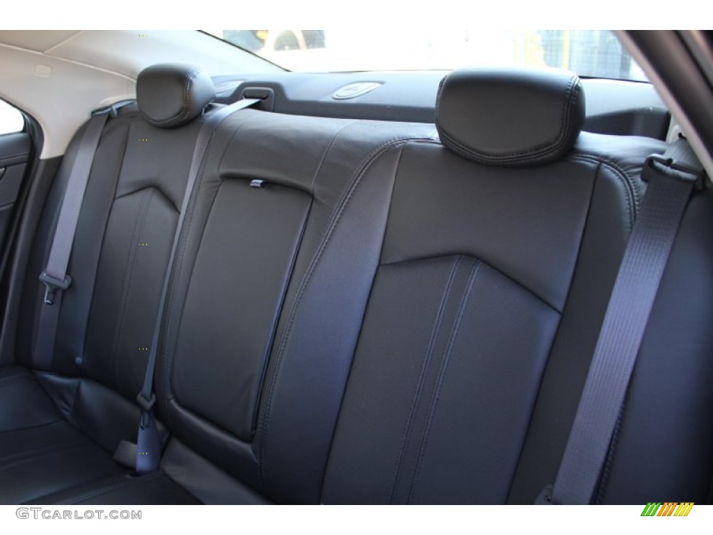 Ebony Interior 2008 Cadillac CTS Sedan Photo #53603793