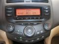 2004 Honda Accord Ivory Interior Audio System Photo