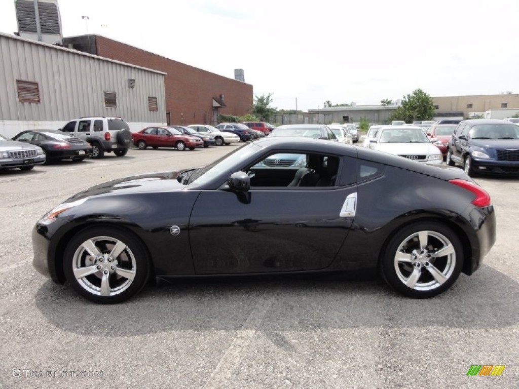 Magnetic Black 2009 Nissan 370Z Touring Coupe Exterior Photo #53605077