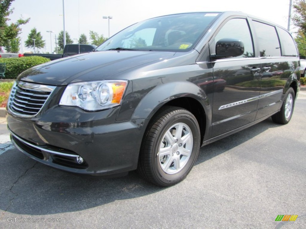 Dark Charcoal Pearl 2012 Chrysler Town & Country Touring Exterior Photo #53605202
