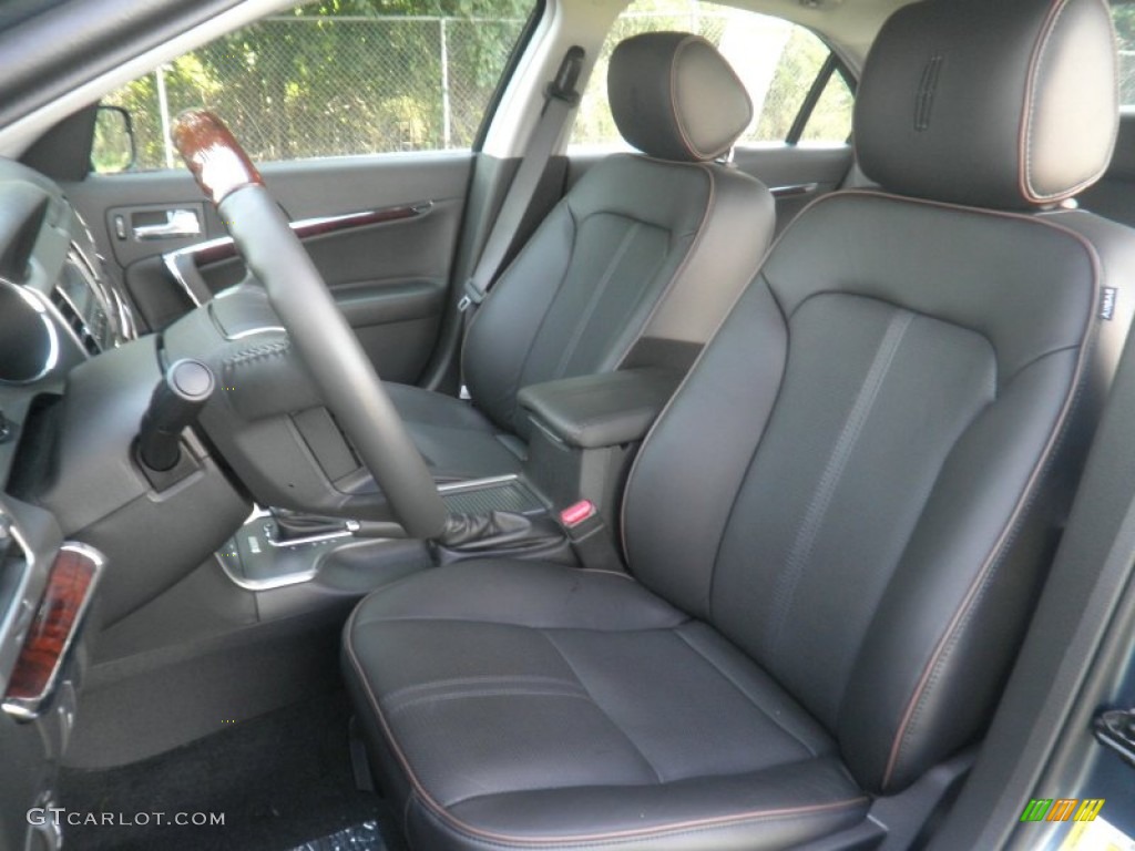 2012 MKZ AWD - Steel Blue Metallic / Dark Charcoal photo #9