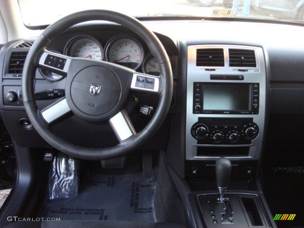 2010 Dodge Charger SRT8 Dark Slate Gray Dashboard Photo #53605785