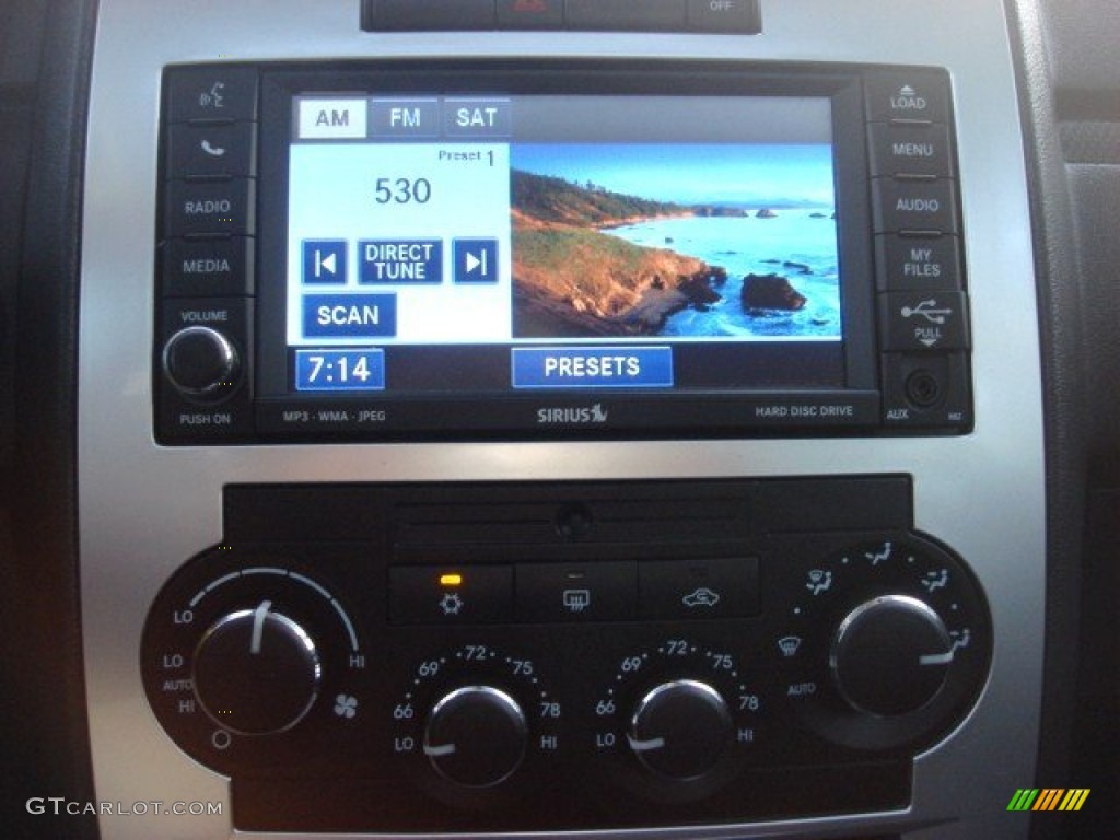 2010 Dodge Charger SRT8 Audio System Photos