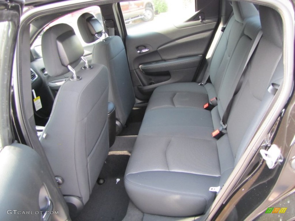 Black Interior 2012 Dodge Avenger SXT Photo #53606183