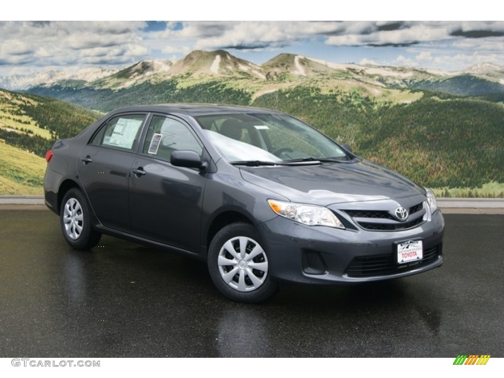 Magnetic Gray Metallic Toyota Corolla