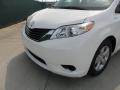 2011 Super White Toyota Sienna LE  photo #10