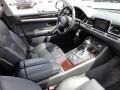 Black Valcona Leather Interior Photo for 2009 Audi A8 #53606562
