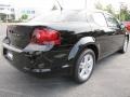 Black 2012 Dodge Avenger SXT Exterior