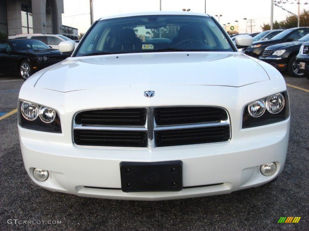 2010 Charger SXT - Stone White / Dark Slate Gray photo #7