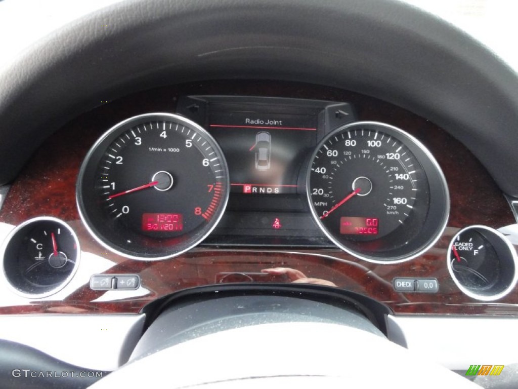 2009 Audi A8 4.2 quattro Gauges Photo #53606937