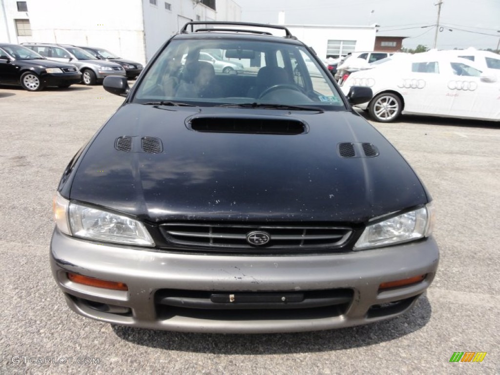 1999 Impreza Outback Sport - Black Pearl Metallic / Gray photo #3