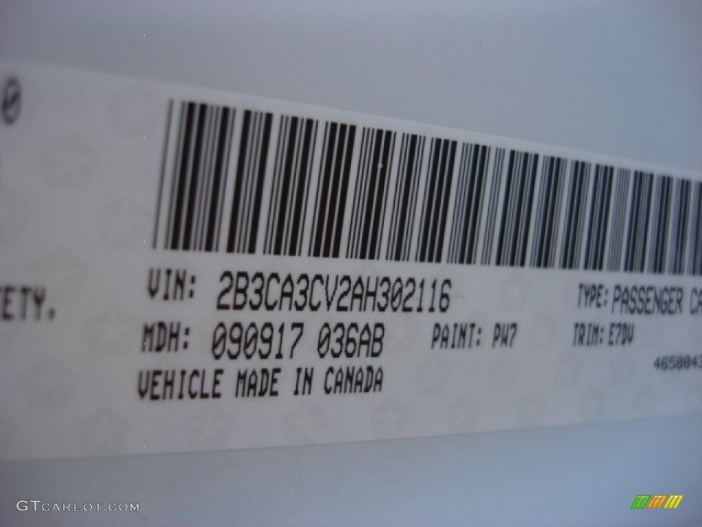 2010 Charger SXT - Stone White / Dark Slate Gray photo #19