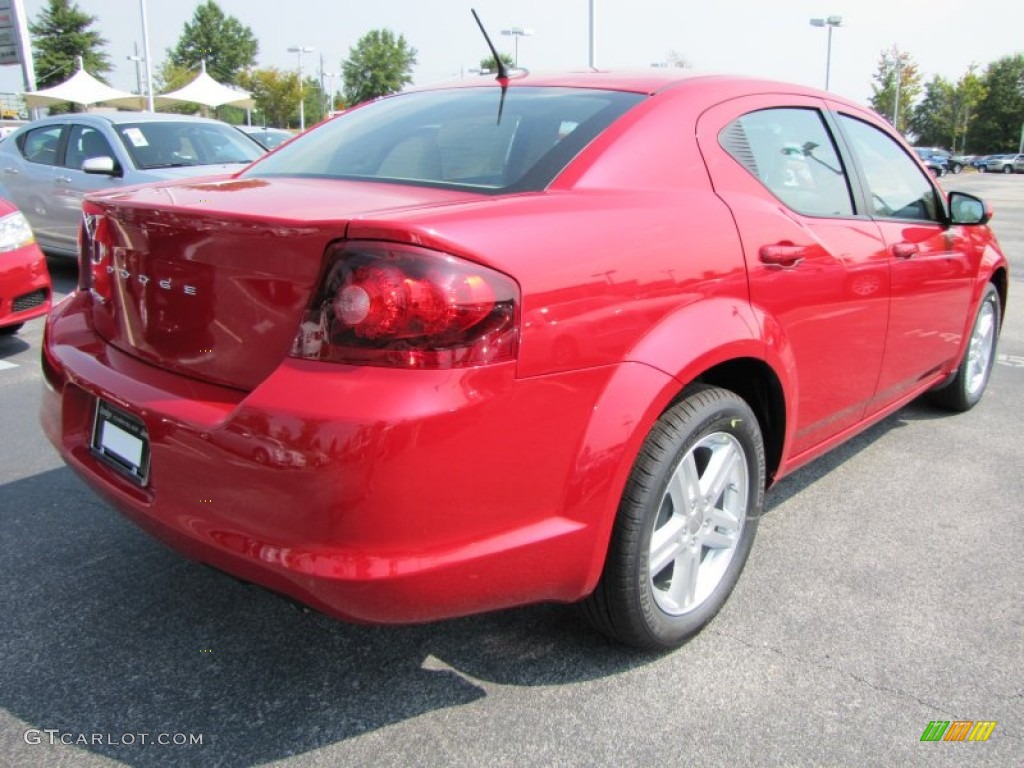 Redline 2-Coat Pearl 2012 Dodge Avenger SXT Exterior Photo #53607129