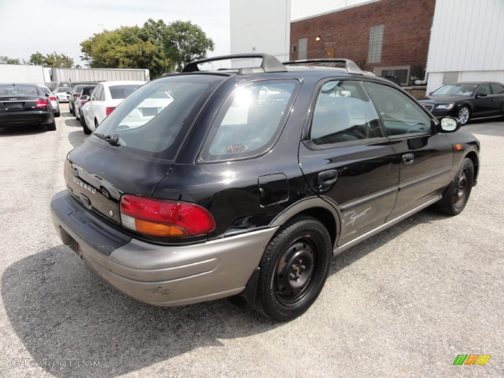 1999 Impreza Outback Sport - Black Pearl Metallic / Gray photo #9