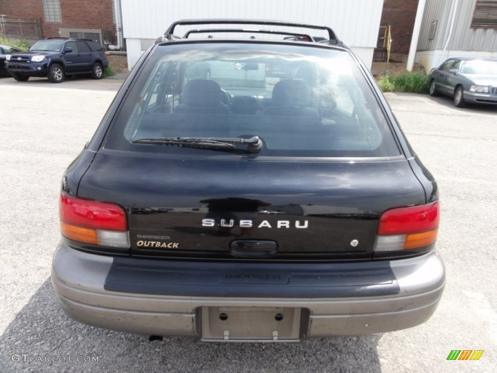 1999 Impreza Outback Sport - Black Pearl Metallic / Gray photo #10