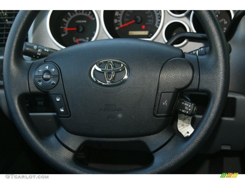 2011 Tundra Double Cab 4x4 - Silver Sky Metallic / Graphite Gray photo #10