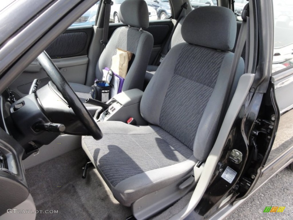 1999 Impreza Outback Sport - Black Pearl Metallic / Gray photo #18