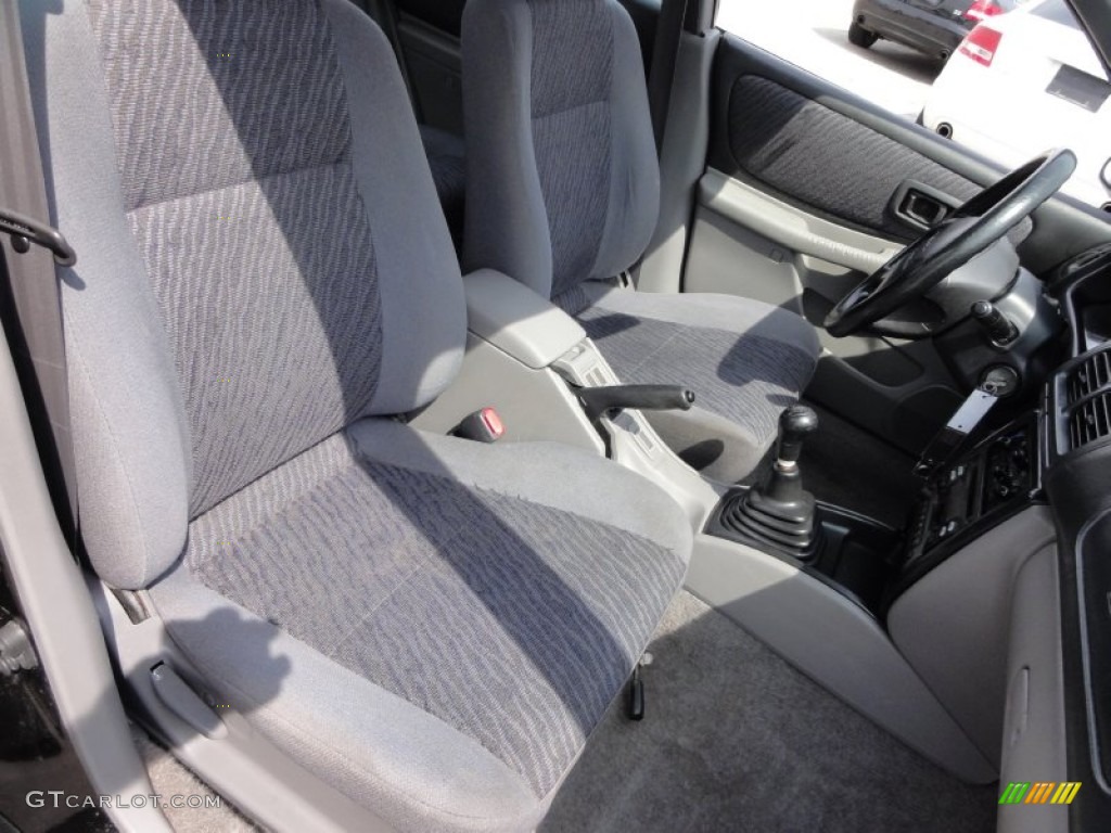 1999 Impreza Outback Sport - Black Pearl Metallic / Gray photo #22