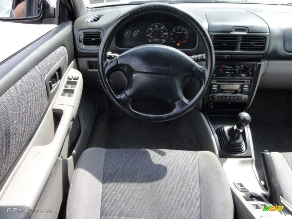 1999 Impreza Outback Sport - Black Pearl Metallic / Gray photo #29