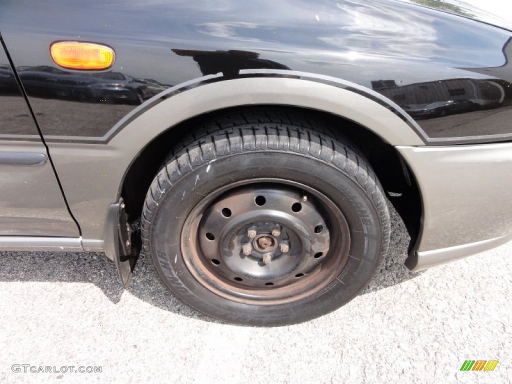 1999 Impreza Outback Sport - Black Pearl Metallic / Gray photo #34