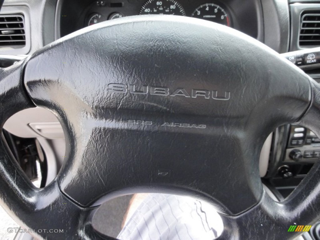 1999 Impreza Outback Sport - Black Pearl Metallic / Gray photo #51