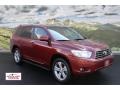 2008 Salsa Red Pearl Toyota Highlander Sport 4WD  photo #1