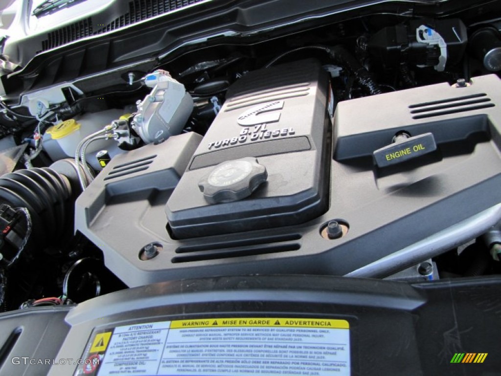 2012 Dodge Ram 2500 HD Laramie Longhorn Crew Cab 4x4 6.7 Liter OHV 24-Valve Cummins VGT Turbo-Diesel Inline 6 Cylinder Engine Photo #53608015