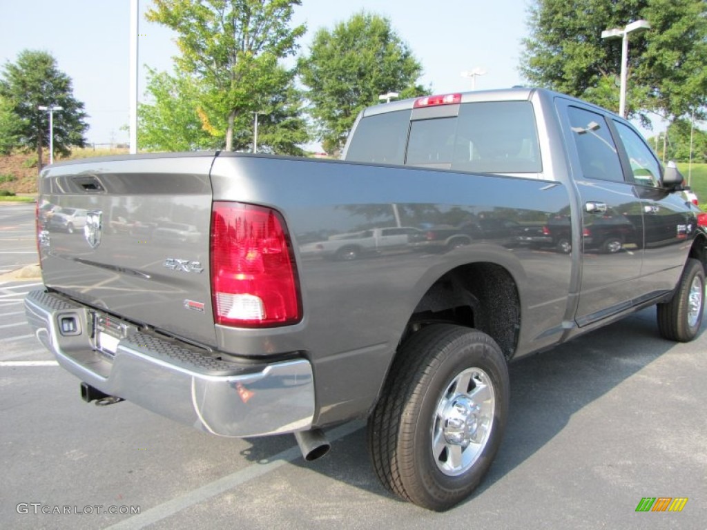 2012 Ram 2500 HD SLT Crew Cab 4x4 - Mineral Gray Metallic / Dark Slate/Medium Graystone photo #3