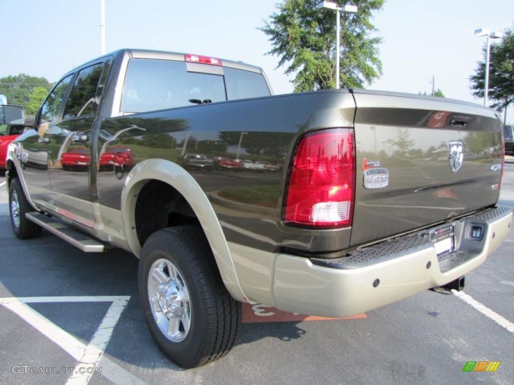 Sagebrush Pearl 2012 Dodge Ram 2500 HD Laramie Longhorn Crew Cab 4x4 Exterior Photo #53608905