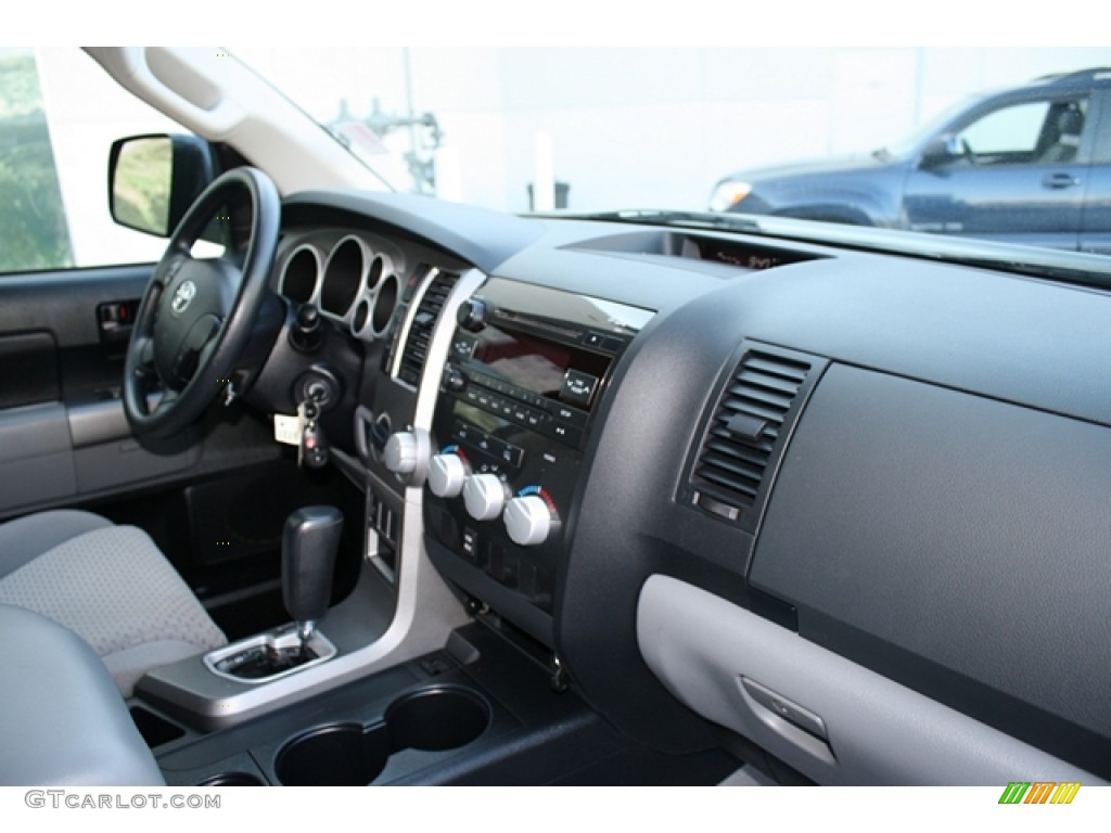 2010 Tundra TRD Double Cab 4x4 - Spruce Green Mica / Graphite Gray photo #10