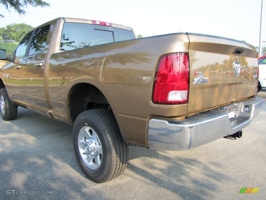 2012 Ram 2500 HD SLT Crew Cab 4x4 - Saddle Brown Pearl / Light Pebble Beige/Bark Brown photo #2