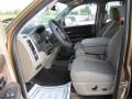 Light Pebble Beige/Bark Brown 2012 Dodge Ram 2500 HD SLT Crew Cab 4x4 Interior Color