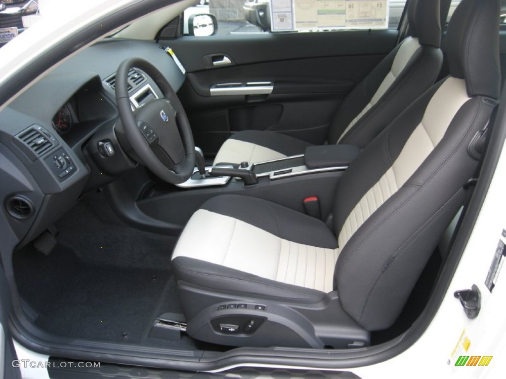 Off Black/Blonde Interior 2012 Volvo C30 T5 Photo #53609587
