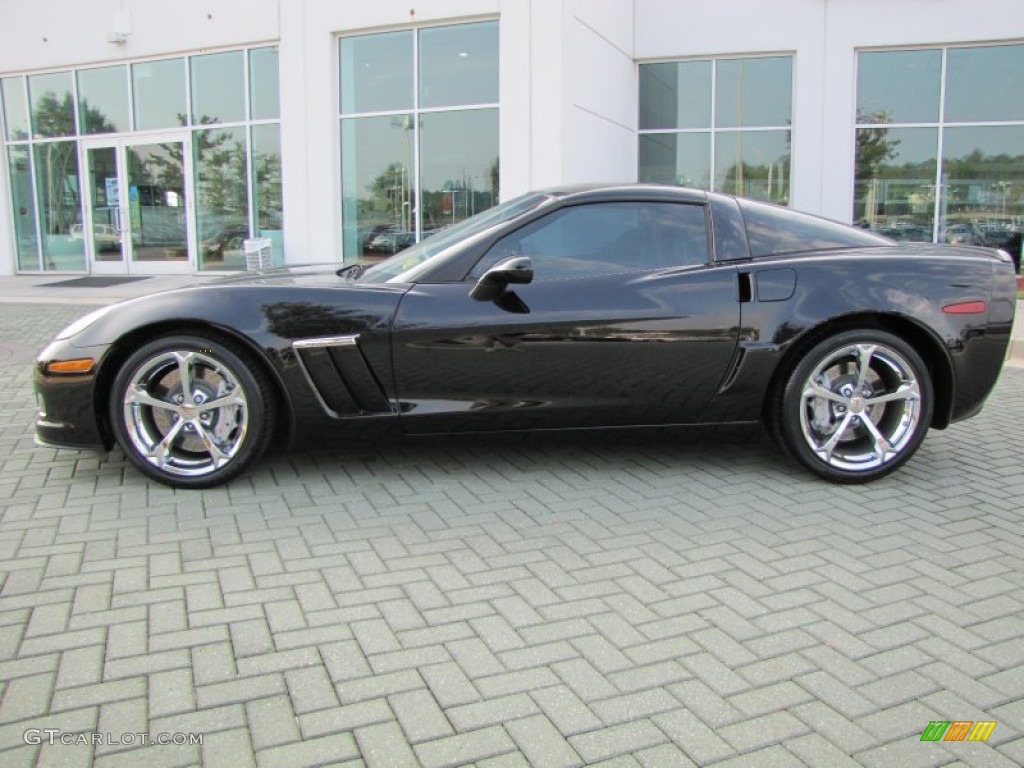 Black 2010 Chevrolet Corvette Grand Sport Coupe Exterior Photo #53609709