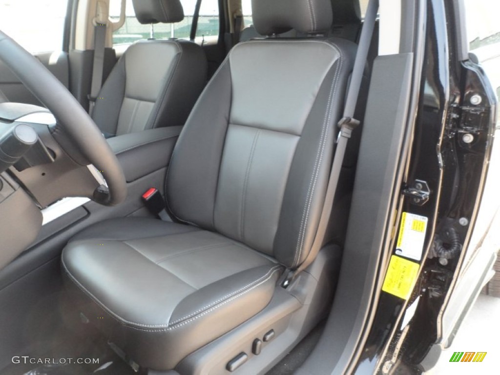 Charcoal Black/Silver Smoke Metallic Interior 2012 Ford Edge Sport Photo #53609761