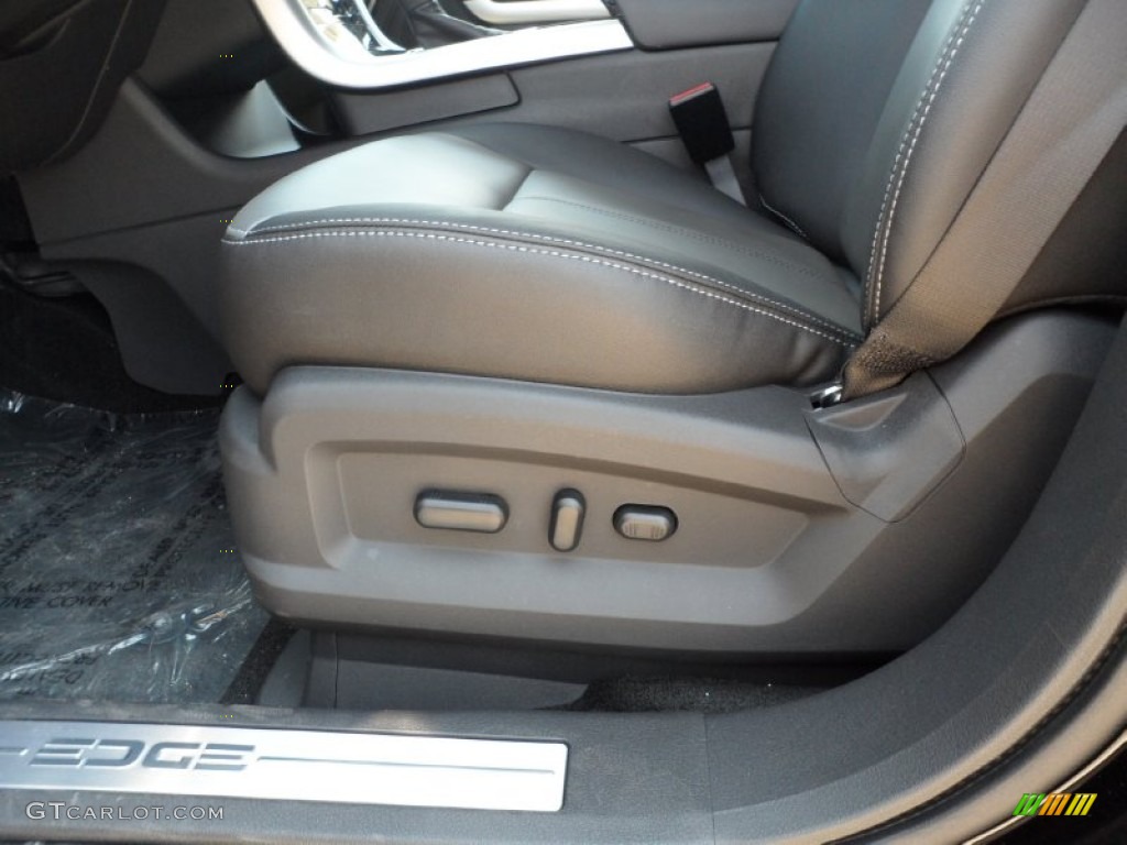 Charcoal Black/Silver Smoke Metallic Interior 2012 Ford Edge Sport Photo #53609772