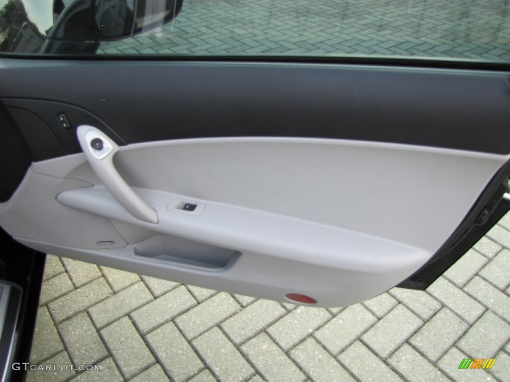 2010 Chevrolet Corvette Grand Sport Coupe Titanium Gray Door Panel Photo #53609916