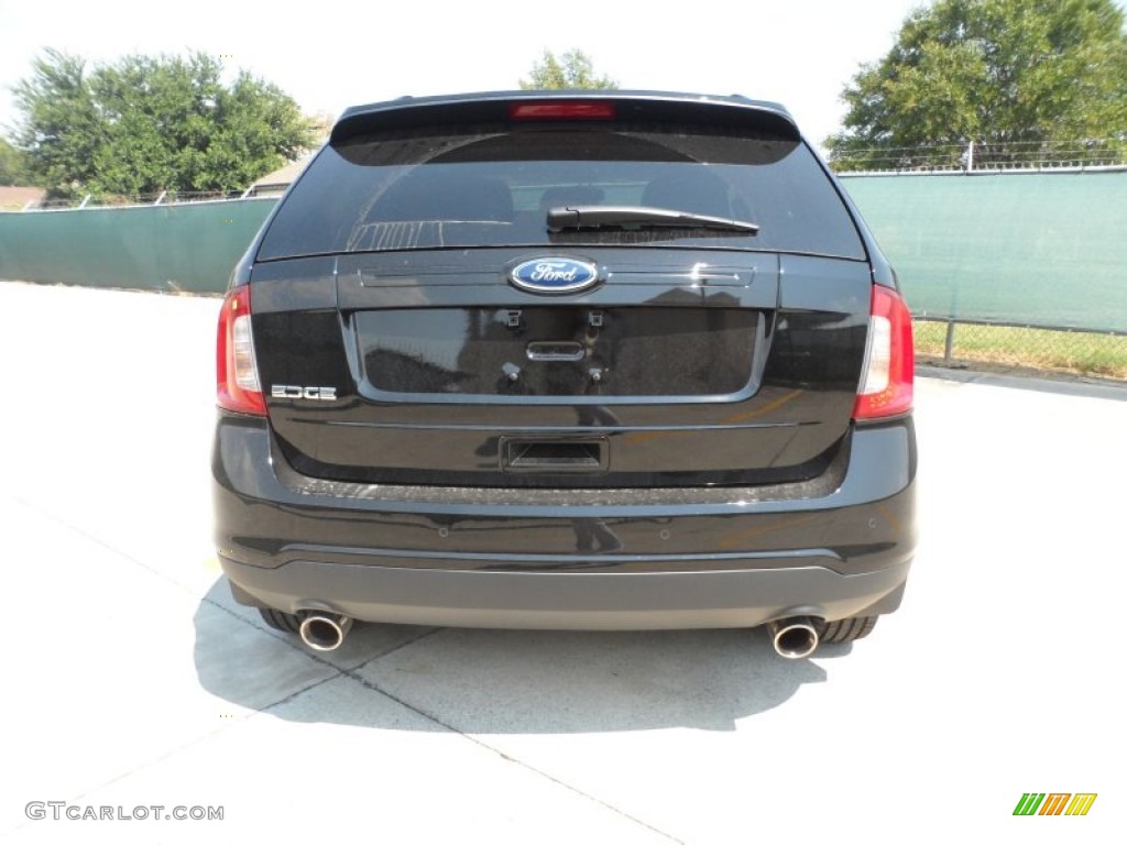 2012 Edge SE - Black / Charcoal Black photo #4