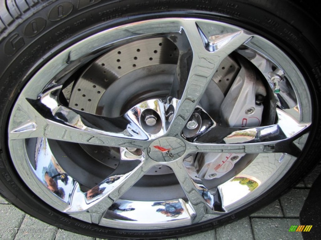 2010 Chevrolet Corvette Grand Sport Coupe Wheel Photo #53610100