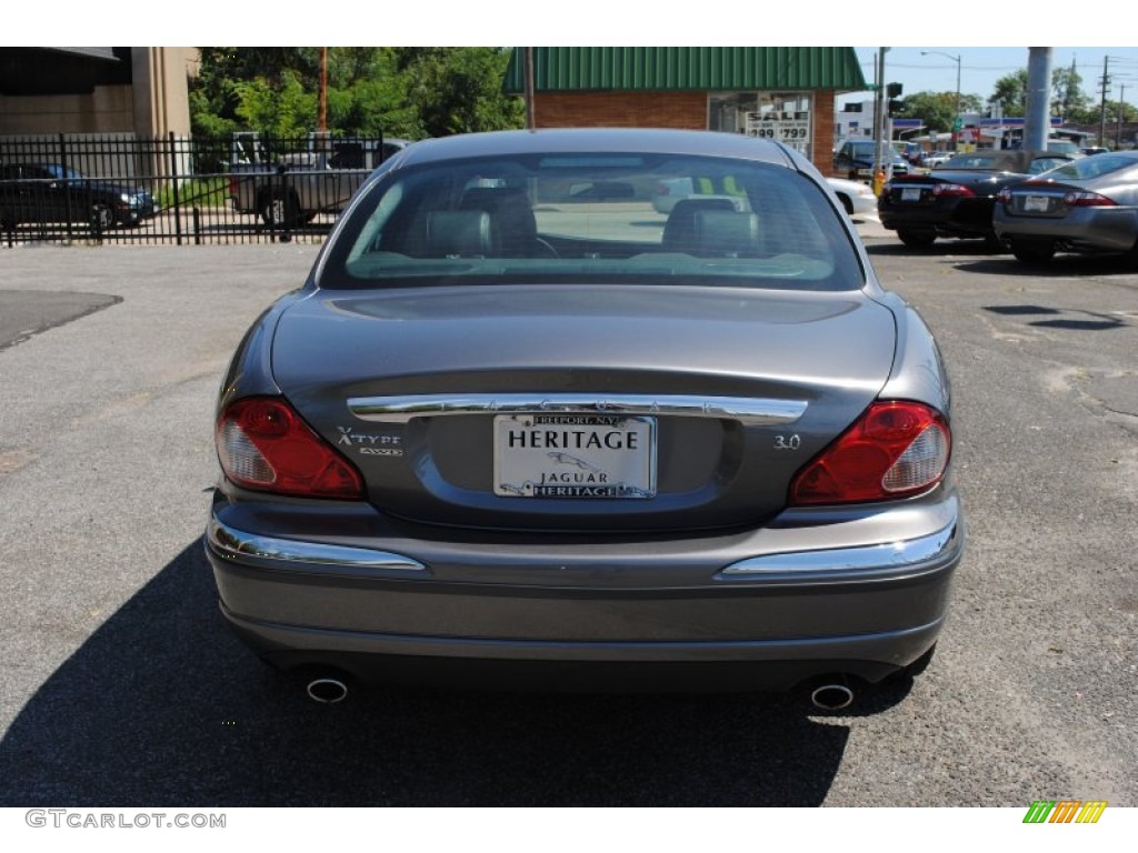 2007 X-Type 3.0 - Shadow Grey Metallic / Charcoal photo #5