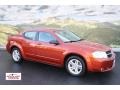 2008 Sunburst Orange Pearl Dodge Avenger SXT  photo #1