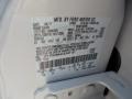 UG: White Platinum Metallic Tri-Coat 2012 Ford F250 Super Duty Lariat Crew Cab 4x4 Color Code