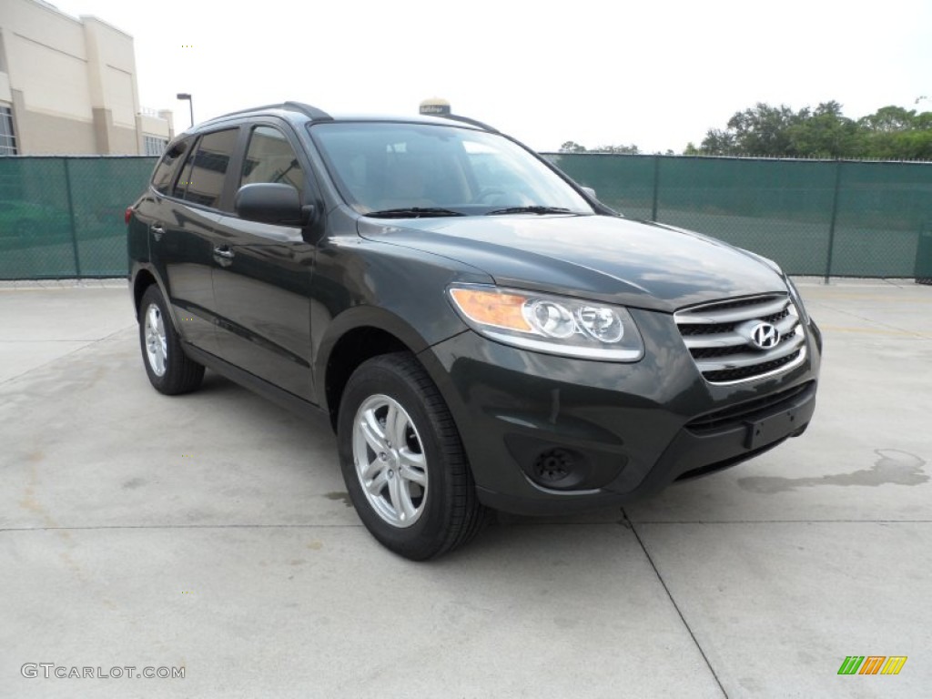 Black Forest Green 2012 Hyundai Santa Fe GLS Exterior Photo #53610933