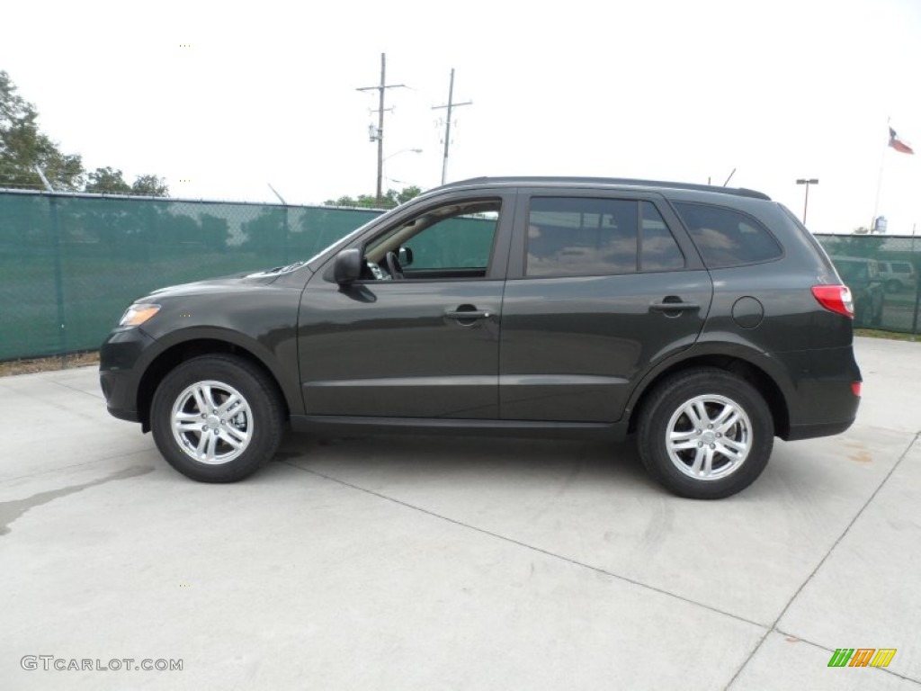 Black Forest Green 2012 Hyundai Santa Fe GLS Exterior Photo #53611007